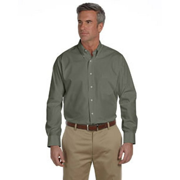 Chino 2XL Van Heusen 13V0113 Mens Solid Silky Poplin Chino 2XL Van Heusen 13V0113 Mens Solid Silky Poplin